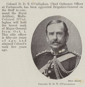 العقيد DDT OCallaghan بواسطة مصور انجليزى