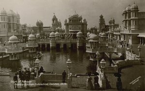 محكمة الشرف ، المعرض الفرنسي البريطاني ، لندن ، 1908 بواسطة مصور انجليزى