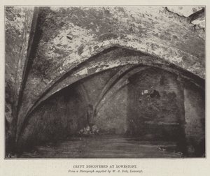 اكتشف Crypt في Lowestoft بواسطة مصور انجليزى