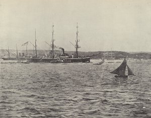 رحيل HMS كاليوبي بواسطة مصور انجليزى