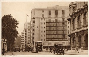فندق دورتشستر ، بارك لين ، لندن (b / w photo) بواسطة مصور انجليزى