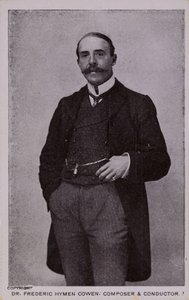 الدكتور فريدريك هيمن كوين ، ملحن وعازف بيانو وموصل (1852-1935) بواسطة مصور انجليزى