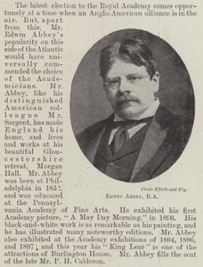Edwin Abbey, RA  بواسطة مصور انجليزى