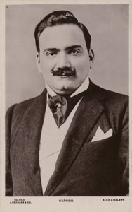 إنريكو كاروسو ، التينور الإيطالي (1873-1921) بواسطة مصور انجليزى