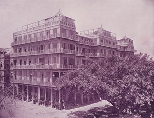 فندق إسبلاناد (واتسونز) ، بومباي بواسطة مصور انجليزى