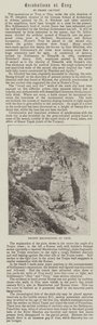 الحفريات في تروي بواسطة مصور انجليزى