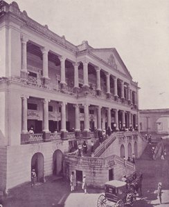 قصر فالكنوما ، حيدر أباد بواسطة مصور انجليزى