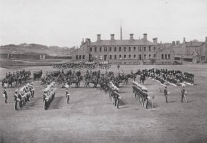 غلاسكو: Maryhill Barracks (b / w photo) بواسطة مصور انجليزى