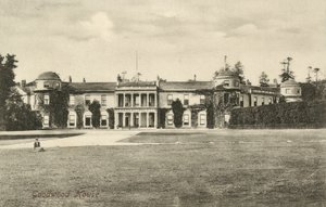 Goodwood House ، West Sussex (صورة b / w) بواسطة مصور انجليزى