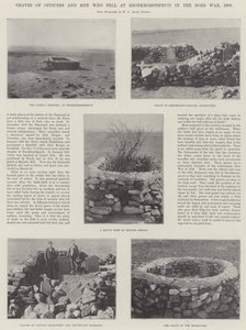 قبور الضباط والرجال الذين سقطوا في برونخورستسبرويت في حرب البوير ، 1880