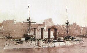 جلالة الملك أبو قير ، 1902 (طباعة بني داكن) بواسطة مصور انجليزى