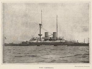 HMS Camperdown بواسطة مصور انجليزى