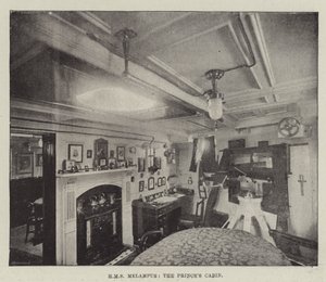 HMS Melampus كابينة الأمراء بواسطة مصور انجليزى
