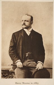 هاري ويرن عام 1885 (صورة بني داكن) بواسطة مصور انجليزى