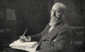 هنري جيمس (1843-1916) في دراسته بواسطة مصور انجليزى