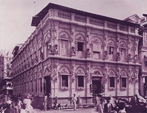 معبد هندوسي ، بومباي بواسطة مصور انجليزى
