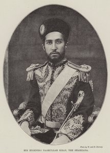 صاحب السمو نصر الله خان ، شهزاده بواسطة مصور انجليزى
