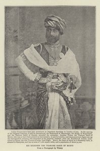 صاحب السمو ثاكور صاحب مورفي بواسطة مصور انجليزى