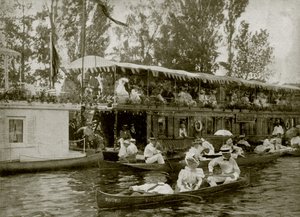 القوارب المنزلية في Henley (صورة b / w) بواسطة مصور انجليزى