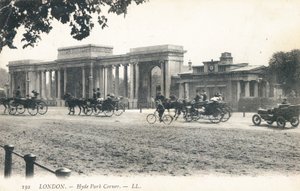 ركن هايد بارك بواسطة مصور انجليزى