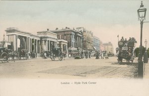 ركن هايد بارك ، لندن بواسطة مصور انجليزى