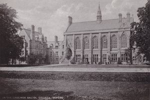 في كلية Balounds Baliol ، أكسفورد بواسطة مصور انجليزى