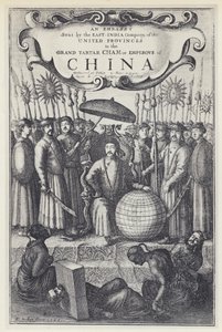J Nieuhof, An Embassy sent by the East India Company to China, Tr J Ogilby 1673 (b/w photo) بواسطة مصور انجليزى