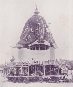 Jagannath Car، Puri بواسطة مصور انجليزى