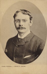 جيروم ك.جيروم (1859-1927) ، مؤلف إنجليزي بواسطة مصور انجليزى