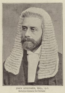 جون أتكينسون ، Esquire ، QC بواسطة مصور انجليزى