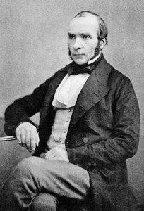 جون سنو (1813-1858) طبيب إنجليزي معروف بعمله في علم الأوبئة ، Autotype 1856 ، نُشر عام 1887 (نوع ذاتي) بواسطة مصور انجليزى