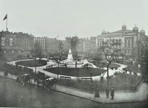 ساحة ليستر ، وستمنستر إل بي: تطل على الشمال الشرقي ، 1896 بواسطة مصور انجليزى