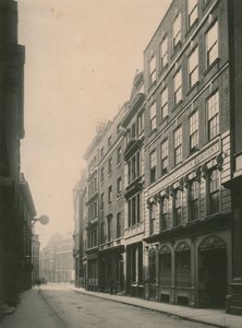 شارع لومبارد ، لندن ؛ تصوير؛ بتاريخ يونيو 1885 بواسطة مصور انجليزى