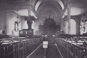 كنائس مدينة لندن: St Mary-at-Hill (b / w photo) بواسطة مصور انجليزى