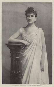 Madame Sigrid Arnoldson مثل Baucis in Philemon et Baucis بواسطة مصور انجليزى