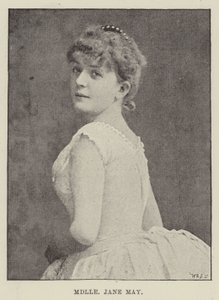 Mademoiselle Jane May بواسطة مصور انجليزى