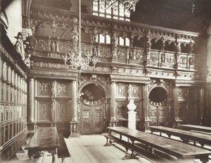 قاعة المعبد الأوسط ، 1885 بواسطة مصور انجليزى