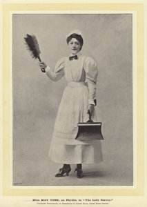 ملكة جمال ماي Yohe ، مثل Phyllis ، في The Lady Slavey بواسطة مصور انجليزى