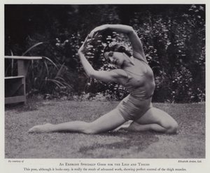 Modern Beauty Culture: An exercise specially good for the legs and thighs (b/w photo) بواسطة مصور انجليزى