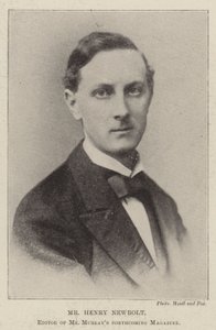 السيد Henry Newbolt ، محرر مجلة السيد Murrays القادمة بواسطة مصور انجليزى