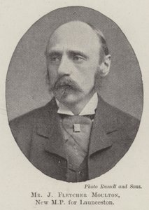 السيد J Fletcher Moulton ، النائب الجديد عن Launceston بواسطة مصور انجليزى