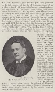 السيد J Seymour Lucas، RA بواسطة مصور انجليزى