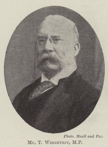السيد T Wrightson ، النائب بواسطة مصور انجليزى