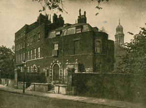 No 1 Devonshire Terrace، Regent؟ s Park، London، Residence of Charles Dickens، 1839-51 بواسطة مصور انجليزى