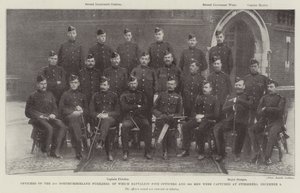ضباط 2 North Northland Fusiliers ، من بينهم كتيبة خمسة ضباط و 366 رجلا تم القبض عليهم في Stormberg ، 9 ديسمبر بواسطة مصور انجليزى
