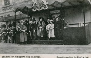 افتتاح Kingsway و Aldwych بواسطة مصور انجليزى