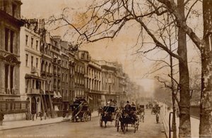 بيكاديللي ، لندن ، باتجاه الشرق بواسطة مصور انجليزى