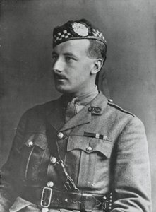 صورة الكابتن آرثر هندرسون VC ، الكتيبة الثانية Argyll و Sutherland Highlanders ، 1915 بواسطة مصور انجليزى