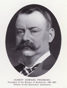 Prominent Men of London: Albert Edward Pridmore (b/w photo) بواسطة مصور انجليزى