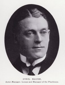 Prominent Men of London: Cyril Maude (b/w photo) بواسطة مصور انجليزى
